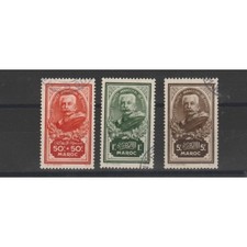MAROCCO MAROC 1935  MARESCIALLO LYAUTEY 3 VAL USATI MF 52549