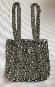 Mochila Cartera SG Sergio Gutiérrez Líquida Plata Malla Metal De Colección RARA - Imagen 1 de 13
