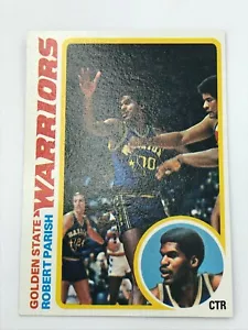 Robert Parish Basketball Karte 1978-79 Topps #86 Warriors Boston Celtics - Bild 1 von 11