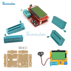 Probador de transistores digitales LCR-T4/T5 MTY328P 12864 capacidad LCD medidor ESR NUEVO - Imagen 1 de 46