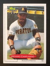 1991 Classic Best Genaro Campusano RD #161 Augusta Pirates