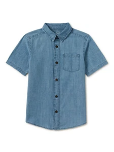 Camisa tejida manga corta Wonder Nation para niños talla 2XL 18 - Imagen 1 de 3