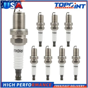 8x Iridium Spark Plugs For 2004-2009 Jaguar Vanden Plas 4.2L V8 7866 IFR5N10 - Picture 1 of 6