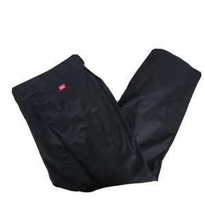 New W/ Tags Dickies Black Flex Twill Work Pants Women's Relaxed Fit Size 24 R - Picture 1 of 11