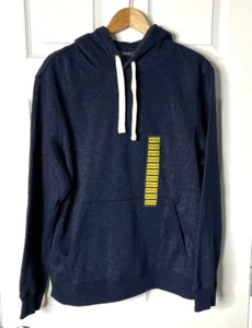 New with Tags Member's Mark Newport Hoodie, Navy, Medium, Cotton/Polyester Blend - Picture 1 of 8