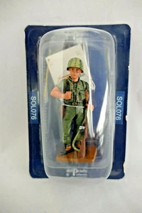 Soldat de plomb DELPRADO Vietnam Marines USA 1966 Radio Operator - Neuf