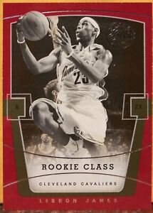 2003-04 03 Flair Final Edition LEBRON JAMES /799 RC Rookie Card #75 KING GOAT SP