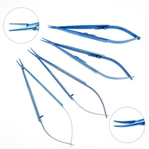 14cm Titanium Needle Holder with Lock/NO lock Ophthalmic Surgery instrument - Picture 1 of 15