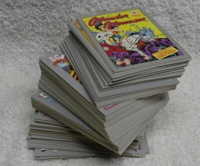 ** Vintage - 1991 - DC COMICS covers - SUPER NICE - 180 Card Complete Set * - Imagem 1 de 4