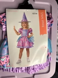 Sweet Witch Purple Halloween Costume Girls Toddler 12-18 Months - Picture 1 of 2
