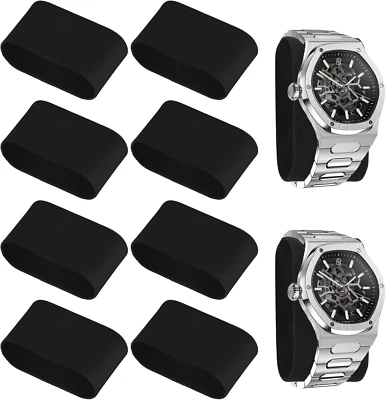 10Pcs Uhrenkissen Schmuckkissen Armbanduhr-Kissen aus Samt 8x4,5x3cm Armband Kis - Bild 1 von 4