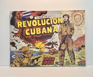 BOOK CUBAN REVOLUTION 1959 CARD ALBUM CHE FIDEL CASTRO CUBA 256 CARDS COMPLETE - Bild 1 von 4