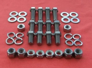 TRIUMPH TR6 ( CP/CR/CF engines ) - ENGINE MOUNTS in stainless steel FASTENERS - Picture 1 of 2