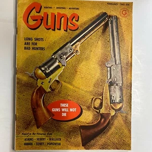 Askins Herbert Wallace HIbben Popowski Guns Vintage Magazine February 1962 - Picture 1 of 2
