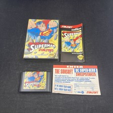 Superman, Complete in Case, Sega Genesis