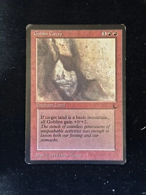 Goblin Caves *Common* Magic MtG x1 The Dark MP - Image 1 of 2