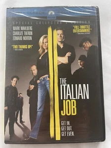 The Italian Job (Full Screen Edition) Mark Wahlberg DVD - NEW in Shrink wrap - Imagen 1 de 3
