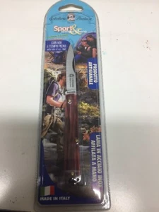 Coltello Siciliano Perlato Richiudibile Lama Inox Parlucchia - Foto 1 di 3