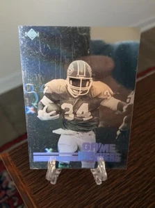1991 Upper Deck Game Breaker Holograms #GB2 Thurman Thomas HOF insert - Picture 1 of 3