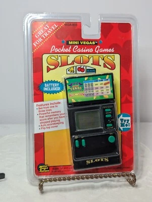 Micro Games Of America Mini Vegas 1994 juegos de casino de bolsillo tragamonedas manuales NUEVO Foto 1 de 4