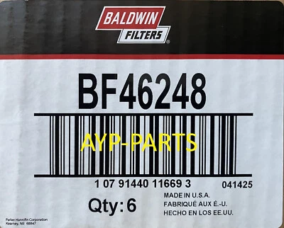 BF46248 (CAJA DE 6) FILTRO DE COMBUSTIBLE BALDWIN FF5971NN para motores Cummins X15 a807 Foto 1 de 4