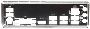 Gigabyte B450M DS3H Rev. 1.0 - Blende - Slotblech - IO Shield #319853 - Bild 1 von 1