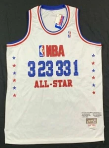 Maglietta Mitchell Ness All Star Champions Jordan Bird Iverson da uomo Nba taglia 60 - Foto 1 di 12