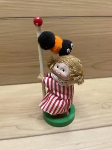 Topper de lápiz vintage años 80 Cabbage Patch Kids. Juguete con clip CPK de la década de 1980 - Imagen 1 de 7