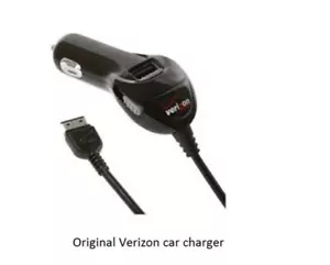 Car Charger for Casio GzOne C731 Rock, Black (G'Zone Verizon Wireless) car cord - Picture 1 of 1