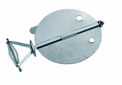 Farfalla zincata valvola valvole per serrandola tubo canna fumaria stufa - Immagine 1 di 2