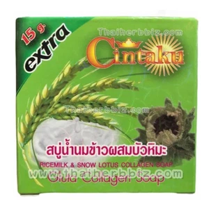 12 bars x 65g  Cintaku RiceMilk & Snow lotus Collagen  Body & Face Soap - Picture 1 of 2