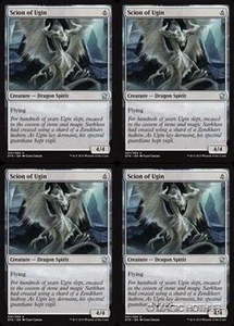 MTG - 4x SCION OF UGIN - Dragons of Tarkir (U) - Picture 1 of 1