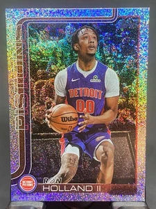 2025-26 Topps Ron Holland Sparkle #42 Detroit Pistons - Picture 1 of 2