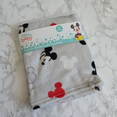 Disney Baby Boy Mickey Mouse 1-Ply Flannel Fleece - Image 1 of 2