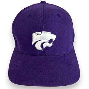 Kansas State Wildcats Nike Team Stretch Fit Hat Cotton Stretch Purple - Picture 1 of 10