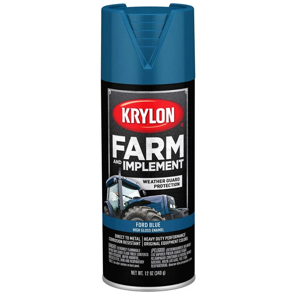 Pintura en aerosol KRYLON K01936008, azul Ford, alto brillo 54TJ54 Foto 1 de 1