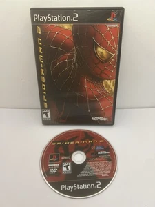 Spider-Man 2 (PlayStation 2, 2004) PS2 Juego Y Estuche Probado Y Funcionando - Imagen 1 de 9