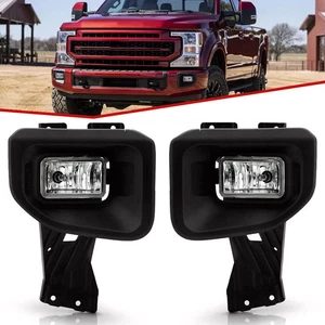 Halogen Fog Lights Lamp w/Switch Set For Ford F250 F350 SuperDuty 2020 2021 2022 - Picture 1 of 15