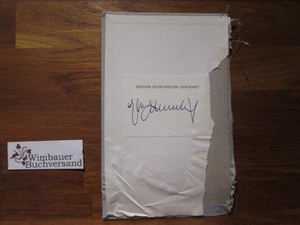 Original Autogramm Max Schmeling (1905-2005) /// Autogramm Autograph signiert si - Picture 1 of 2