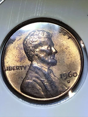 1960-D Penny With Filled 9 Error - Image 1 of 4