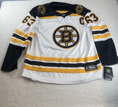Hombre Boston Bruins Brad XL Marchand Fanatics Blanco Premier Breakaway Jugador Foto 1 de 4
