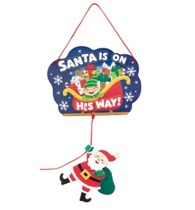 Kits de manualidades de Navidad de Papá Noel (hace 48) a granel, nueva espuma pegatina de Navidad artesanía - Imagen 1 de 4