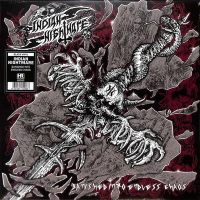 Indian Nightmare / BANISHED INTO ENDLESS CHAOS (BLACK VINYL) (LP) / HIGH ROLLER - Bild 1 von 2