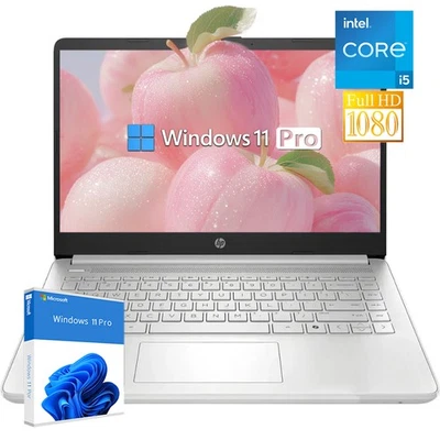 HP 15.6" Business Laptop Computer Win 11 Pro Intel Core i3 UpTo 64GB RAM 2TB SSD - Image 1 of 4