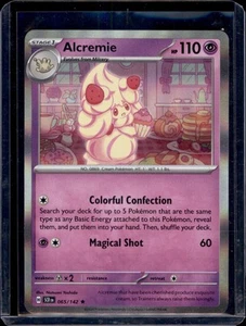 Alcremie SV07: Stellar Crown Pokémon #065/142 Holo Rare NM+ - Picture 1 of 2