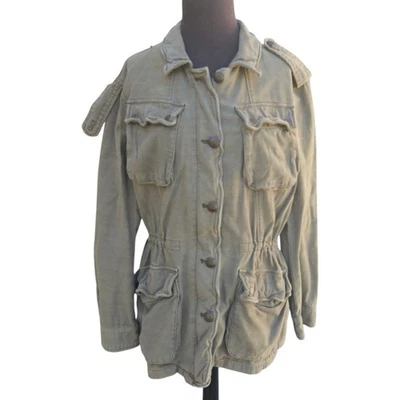 Куртка универсальная Free People Not Your Brothers Surplus размер Med военная зеленая  - Изображение 1 из 4