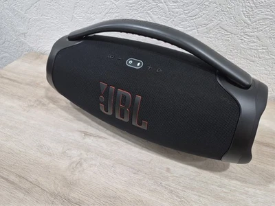 JBL Boombox 3 Portable Wireless Bluetooth Speaker Dust and Waterproof - Black - Image 1 of 4