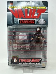 MARVEL Super Villains Vault TYPHOID MARY Action Figure ToyBiz 1998 NEW - Picture 1 of 6