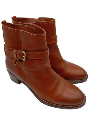 MASSIMO DUTTI Botas deslizantes Mujeres Botines Talla EU 41 marrón - Imagen 1 de 4