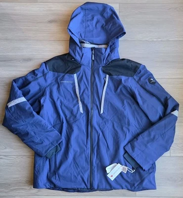 Obermeyer Foundation Jacket Mens 2XL Navy Ski Snowboard Waterproof Coat $279 NWT - Image 1 of 4